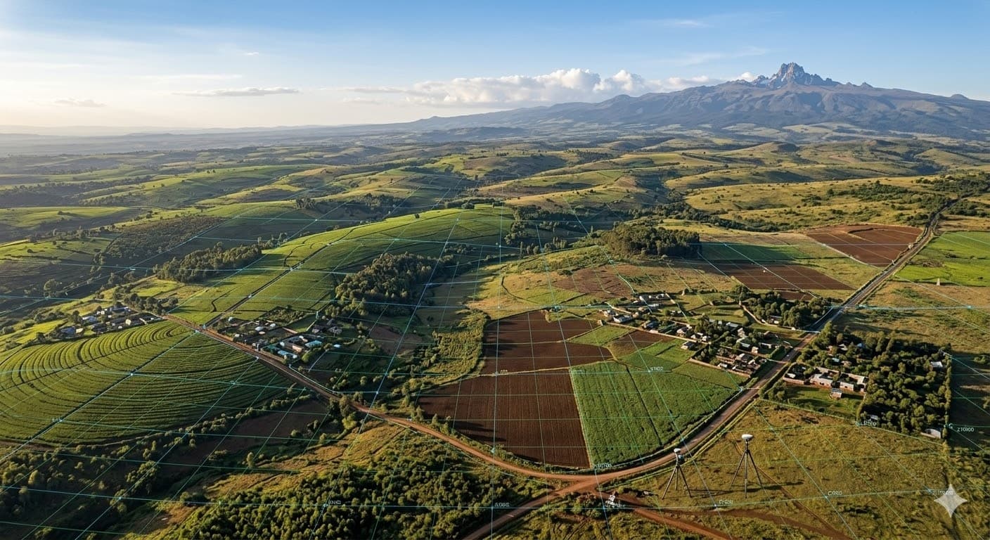Surveying site landscape
